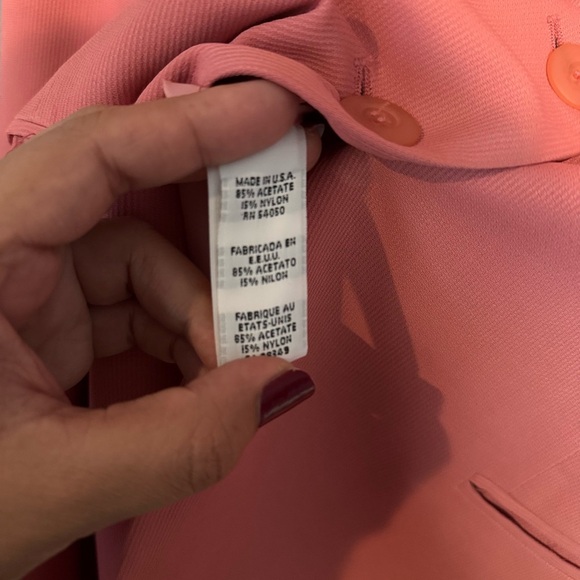 Jones Wear Coral Blazer Tailored Suit Jacket - Picture 6 of 8